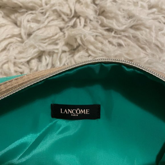 Lancome Green Gold Bag Clutch - Picture 2 of 4